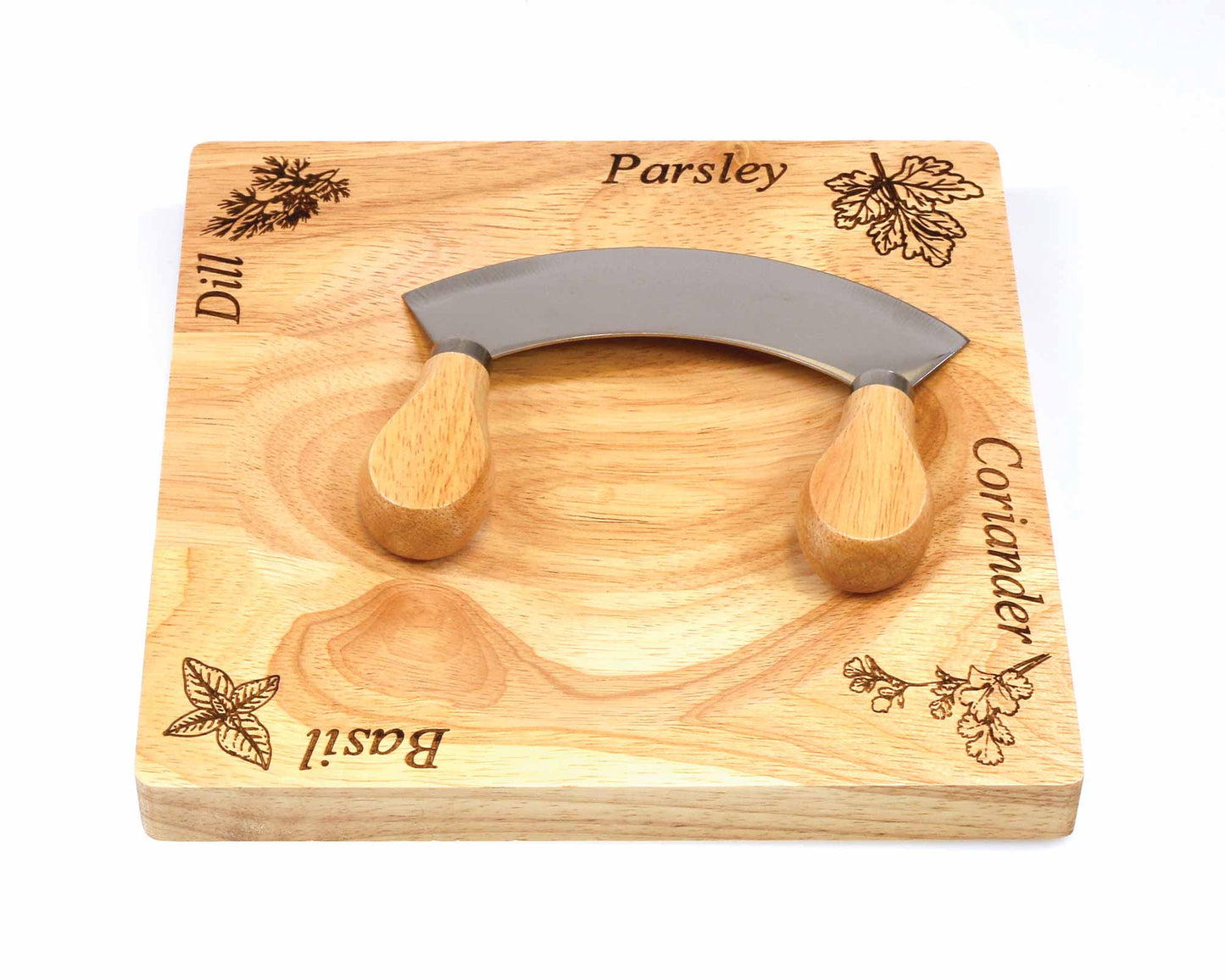 Personalised Herb and spice Chopper - Mezzaluna and hachoir